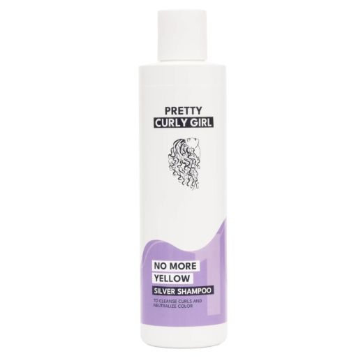 Pretty Curly Girl No More Yellow Silver Shampoo