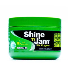 Ampro Shine 'n Jam Conditioning Gel Silk Edges 227g