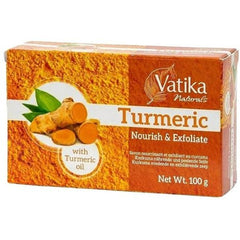 Vatika - Naturals Nourish And Exfoliate Turmeric Soap 100g