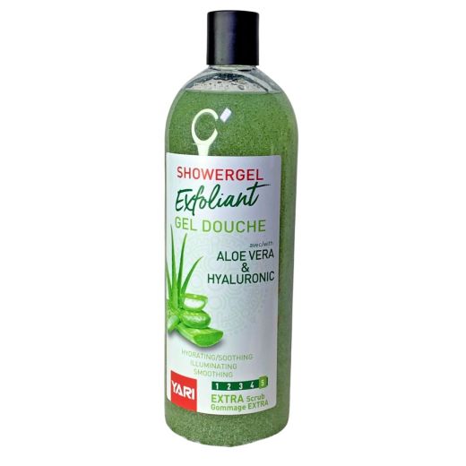 Yari Shower Gel Exfoliating Aloe Vera & Hyaluronic